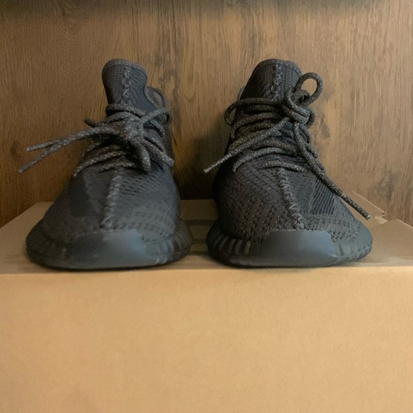 Adidas Yeezy Boost 350 V2Static Black(Reflective) - Picture 1 of 8
